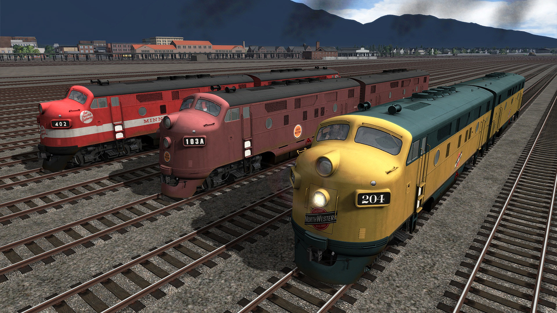 Train Simulator: Union Pacific F3 Loco