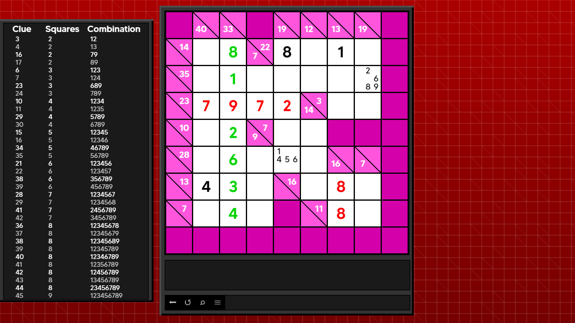 Super Kakuro: Cross Sums