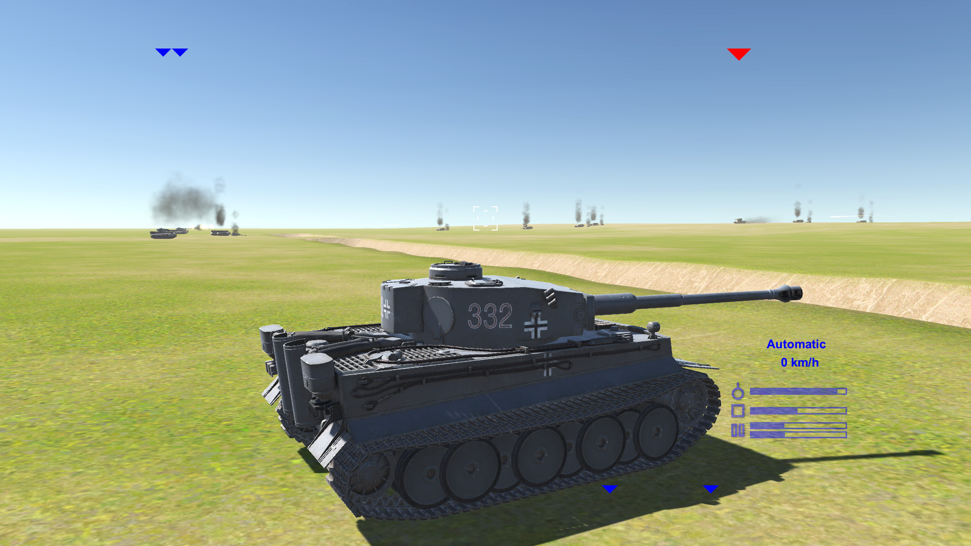 WWII Tanks: Battlefield