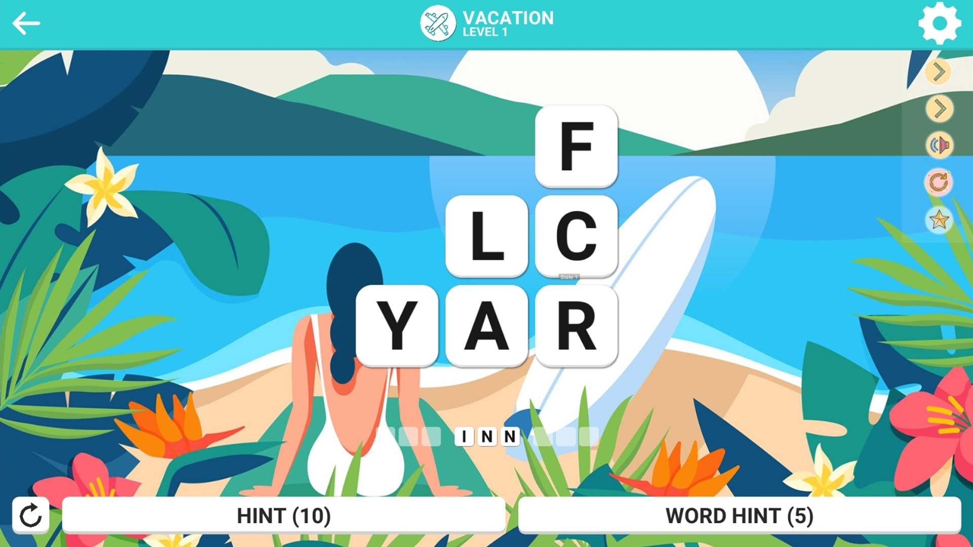 Square Word: Summer Edition