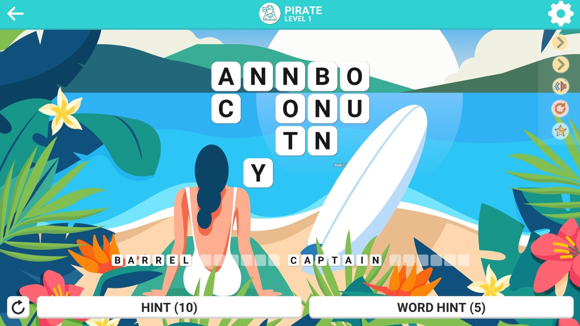 Square Word: Summer Edition