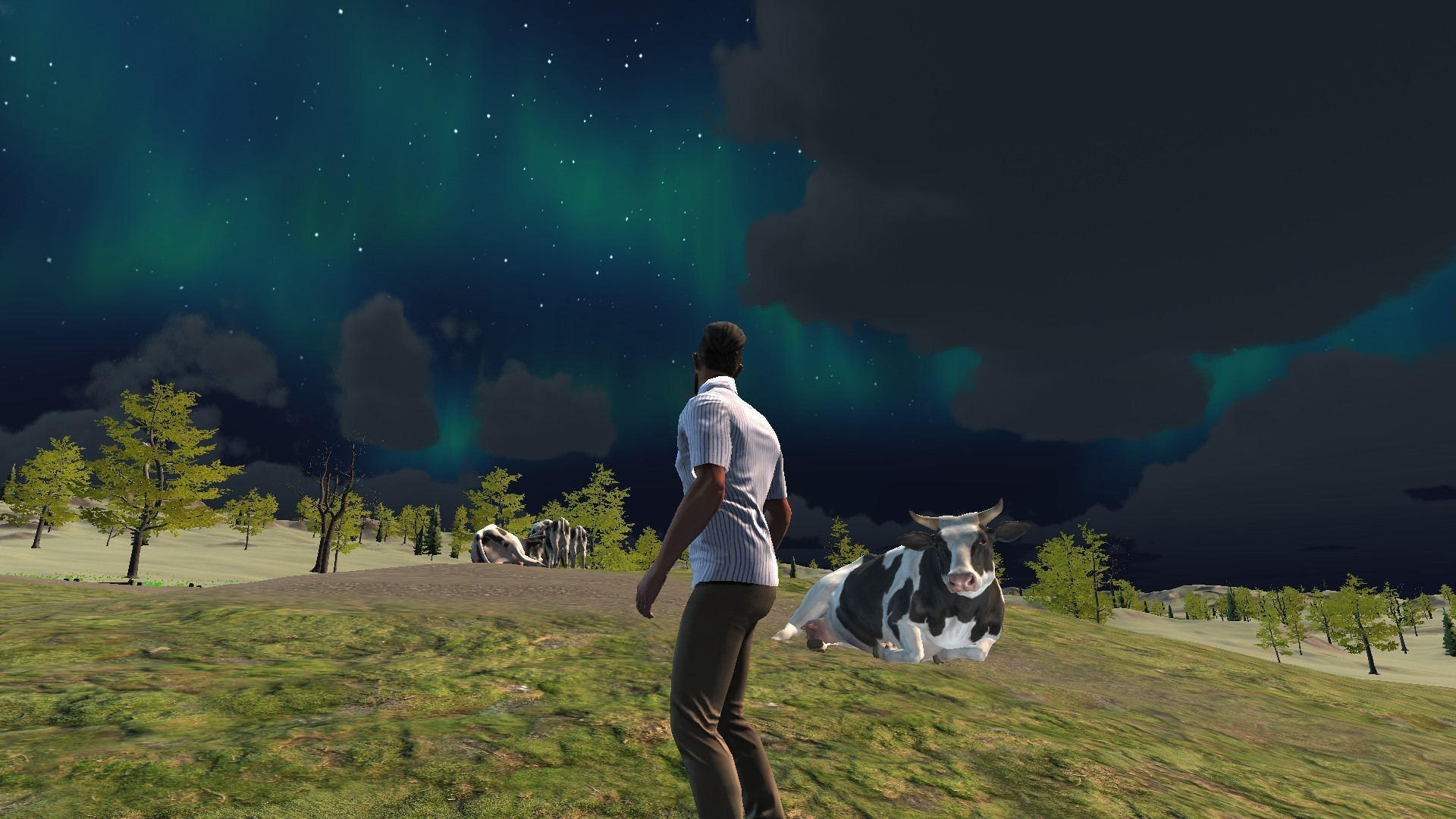 Directly Drink Milk from Cow