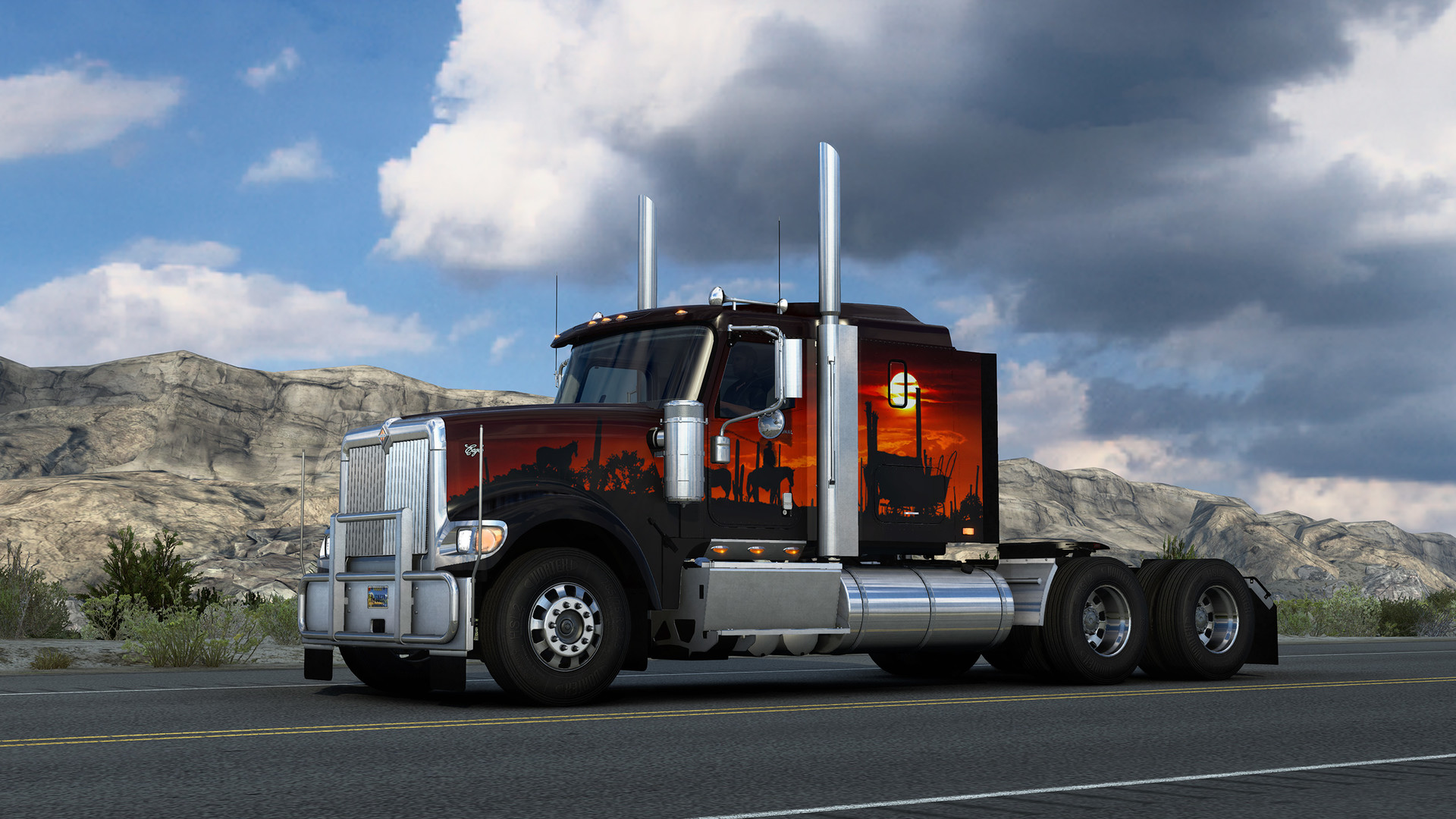 American Truck Simulator: International 9900i