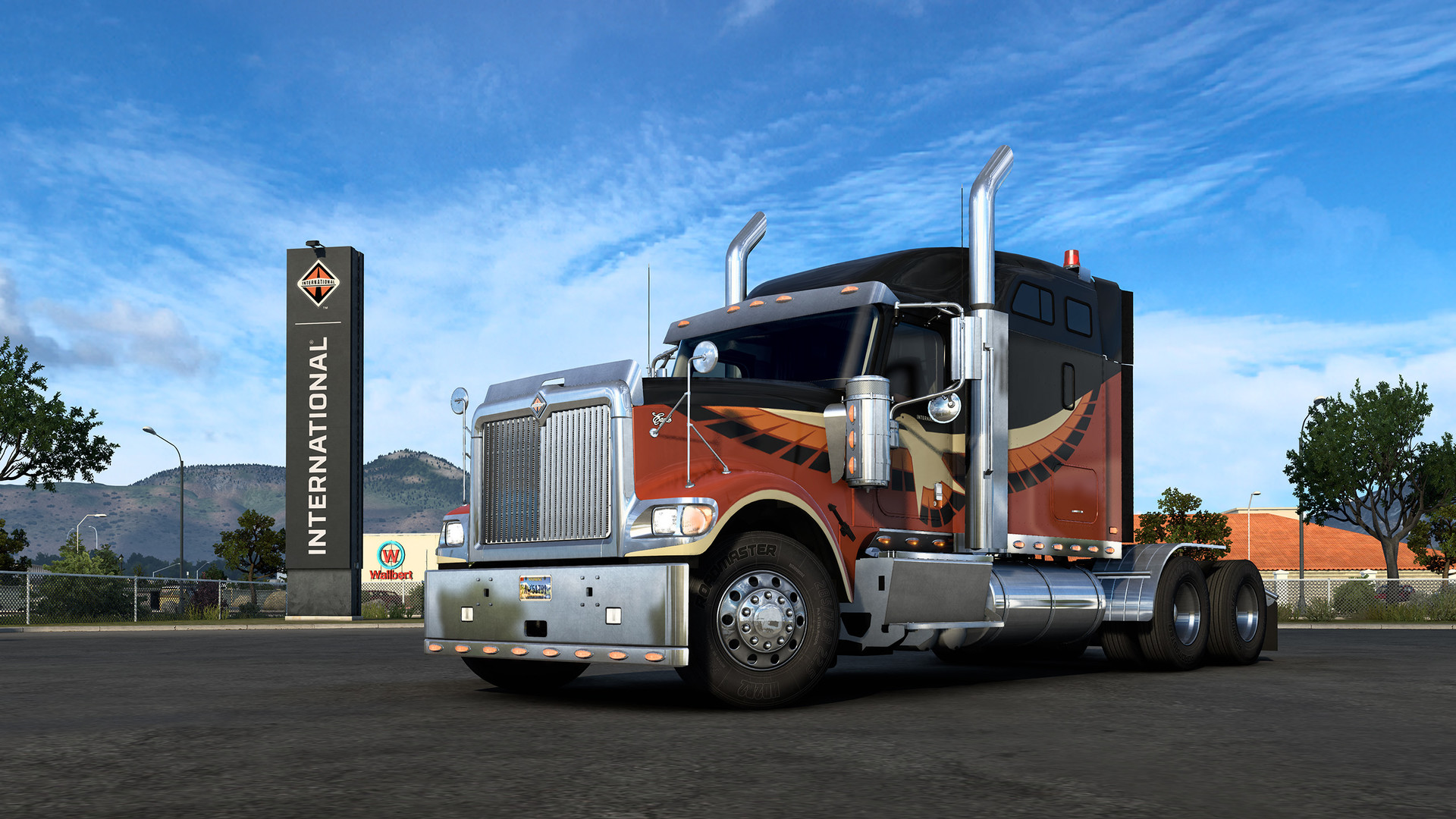 American Truck Simulator: International 9900i