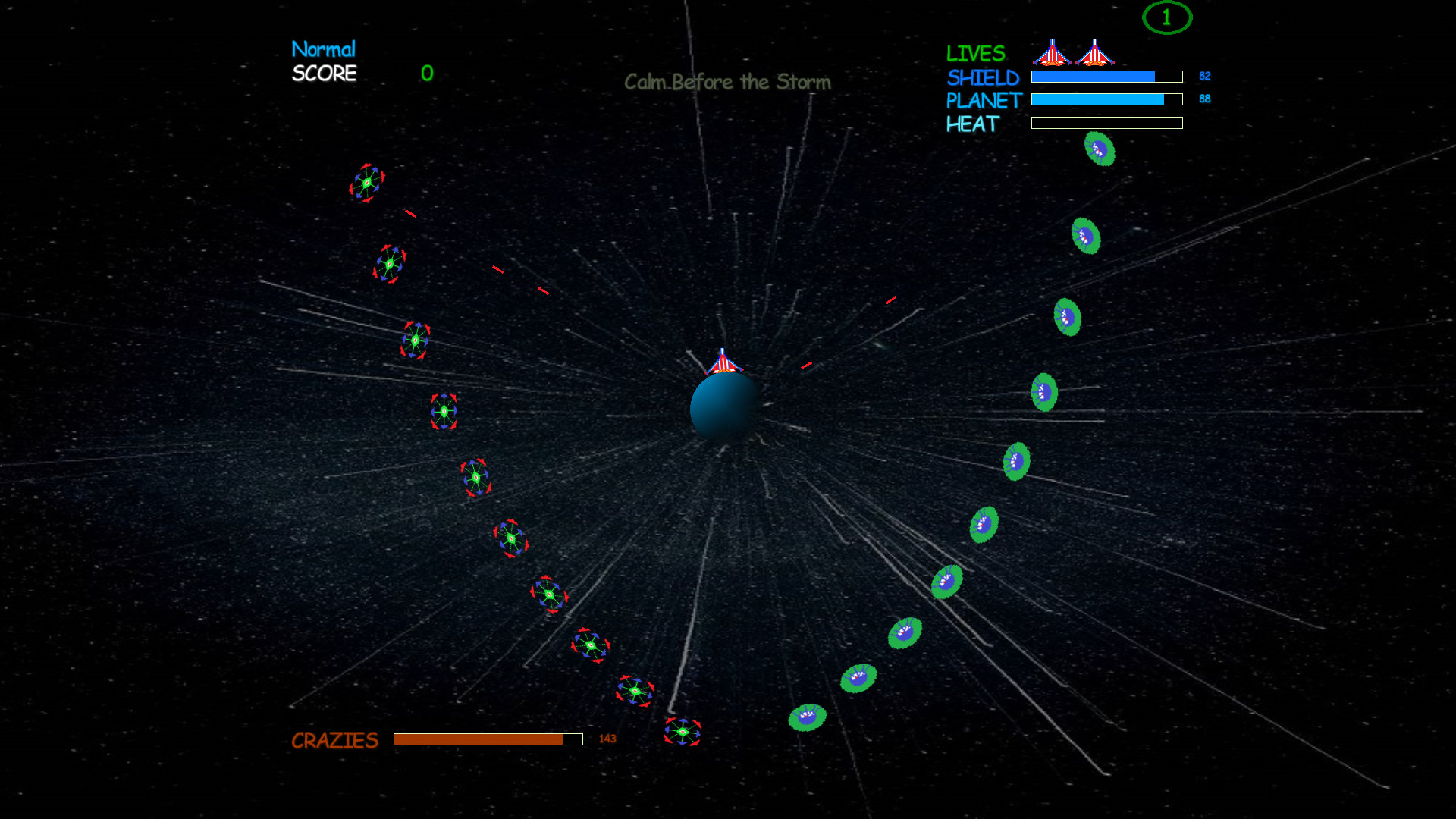 Crazy Invader ShootEm Down