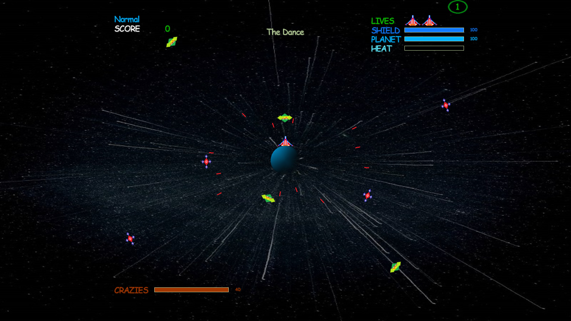 Crazy Invader ShootEm Down