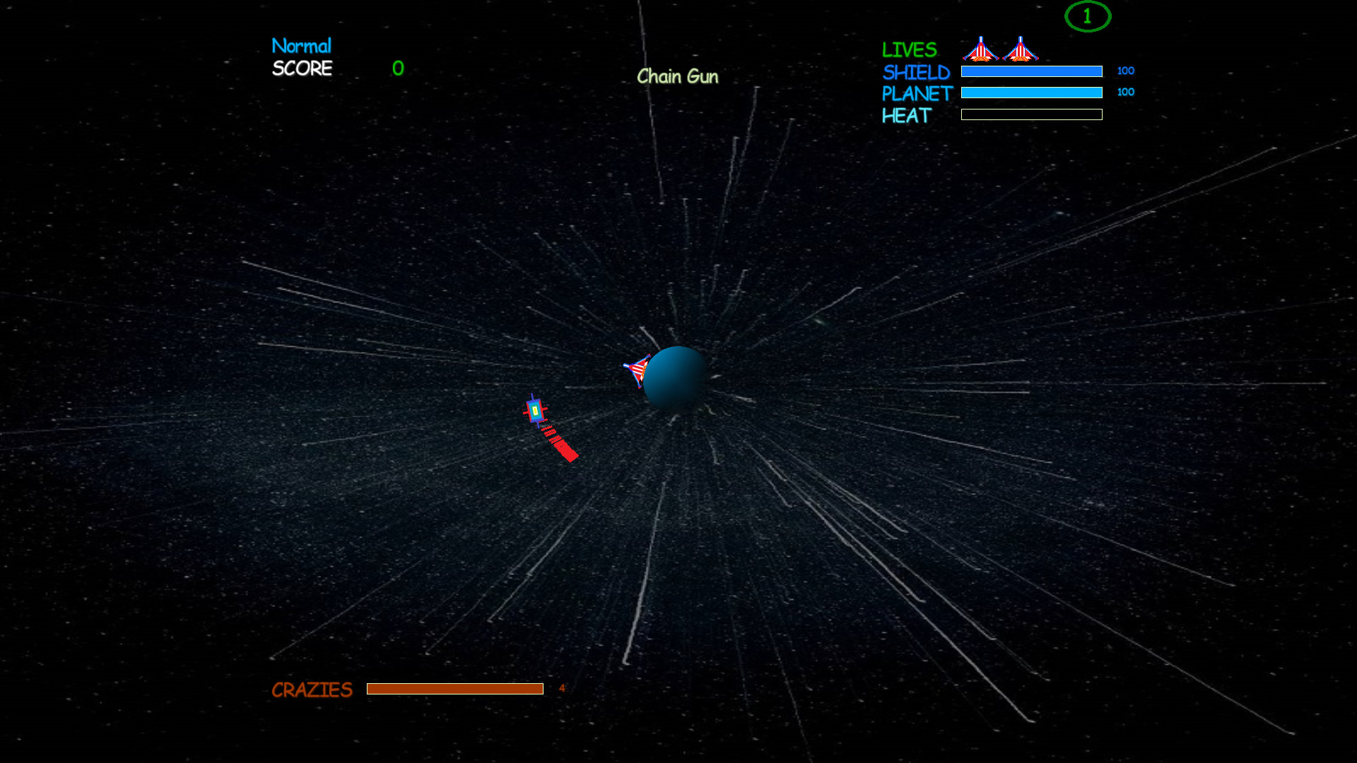 Crazy Invader ShootEm Down