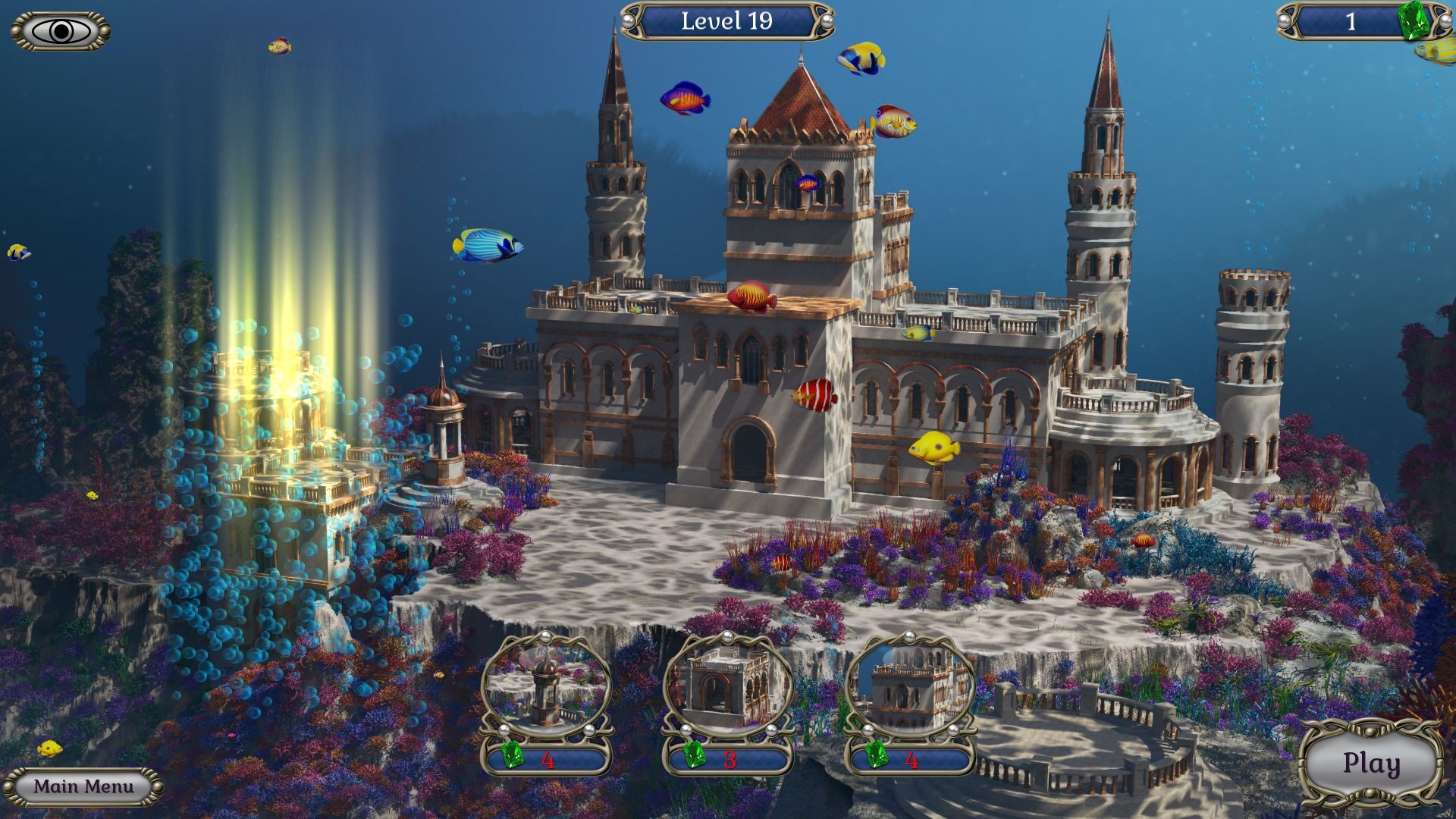 Jewel Match Atlantis Solitaire 3: Collector’s Edition
