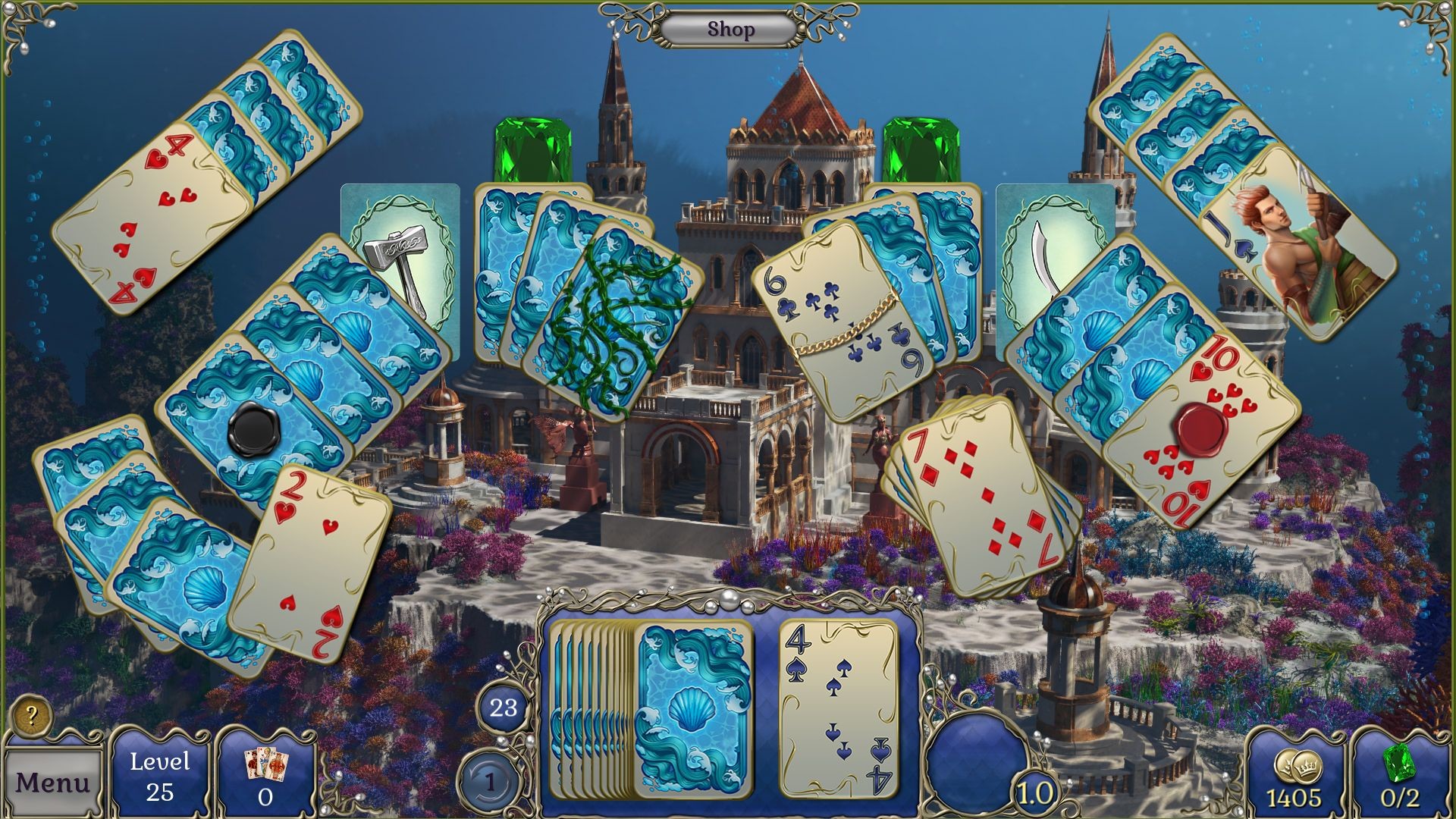Jewel Match Atlantis Solitaire 3: Collector’s Edition