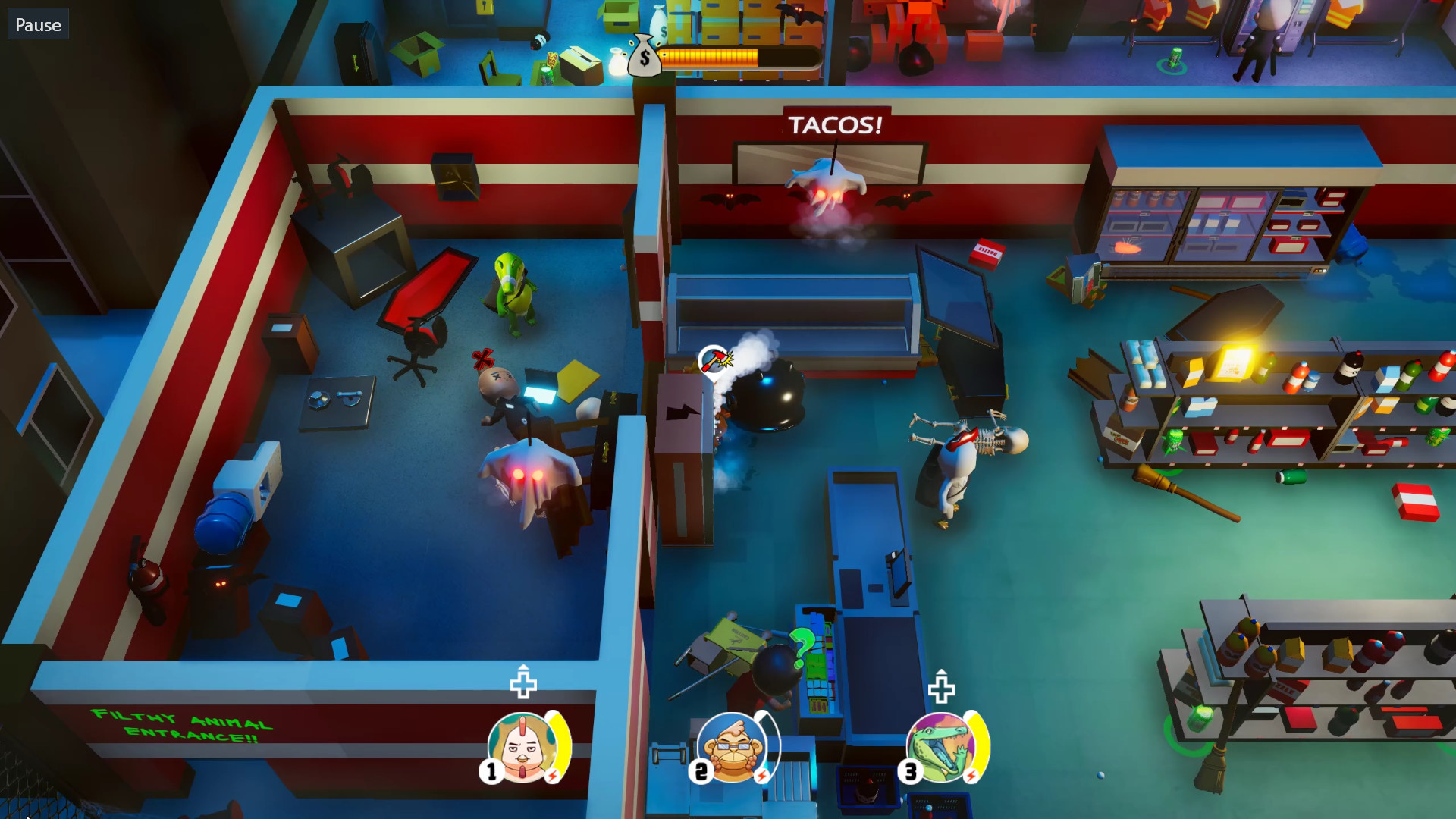 Filthy Animals: Halloween Heist