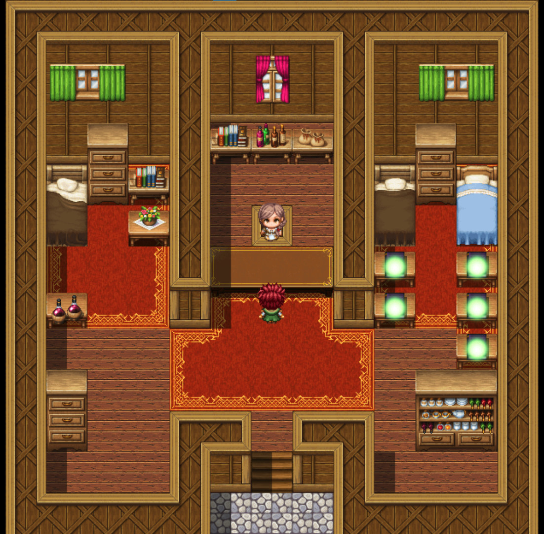 Item Synthesis and Dungeon Exploration