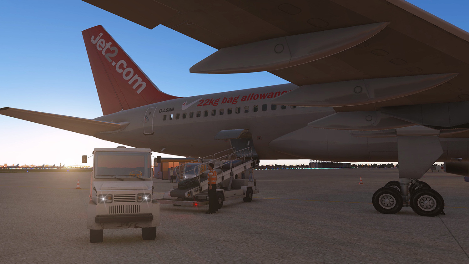 X-Plane 11: Aerosoft – SAM GroundService
