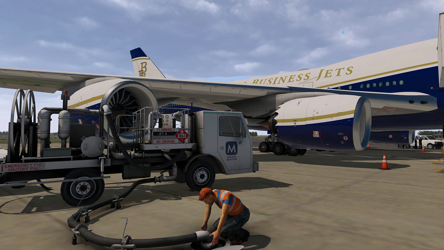 X-Plane 11: Aerosoft – SAM GroundService