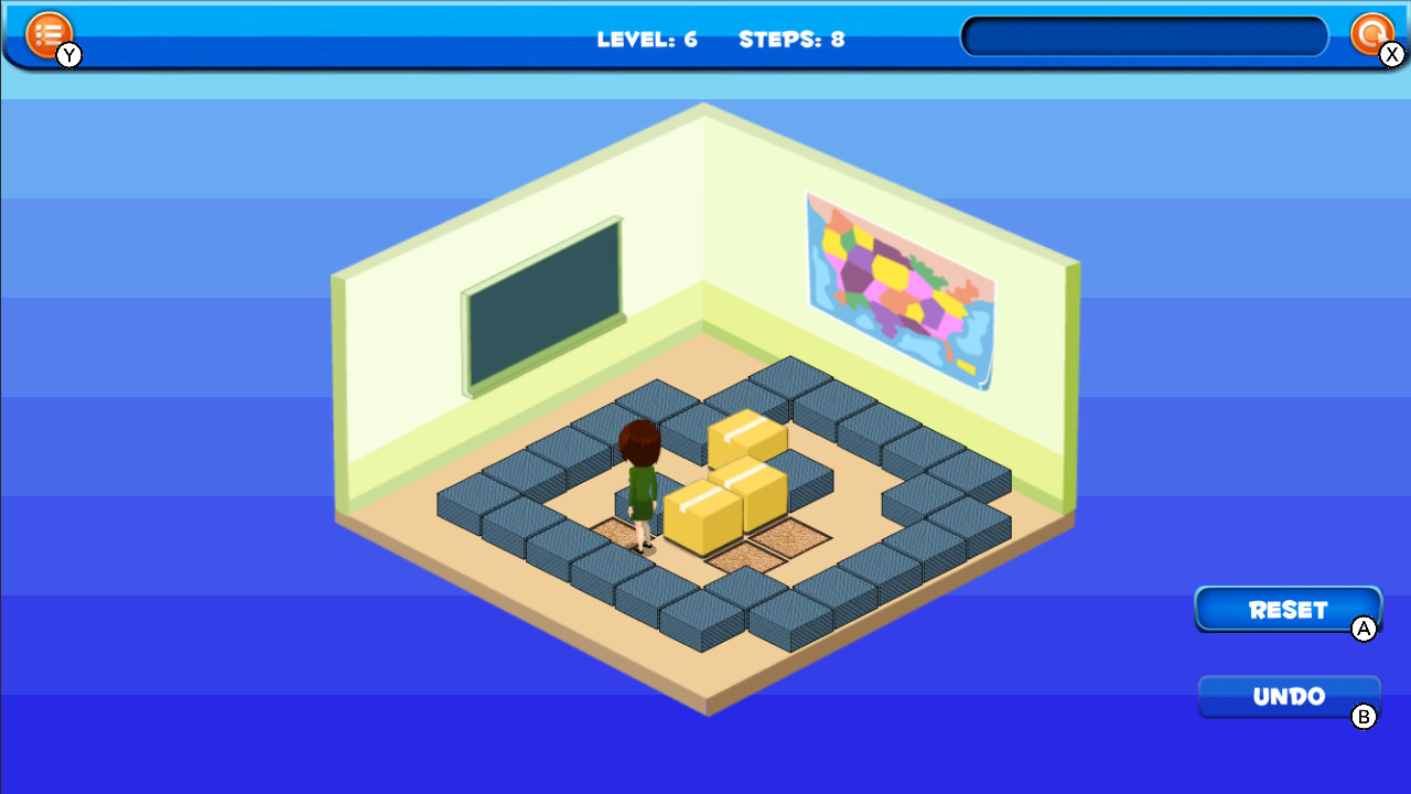 3D Box Sokoban