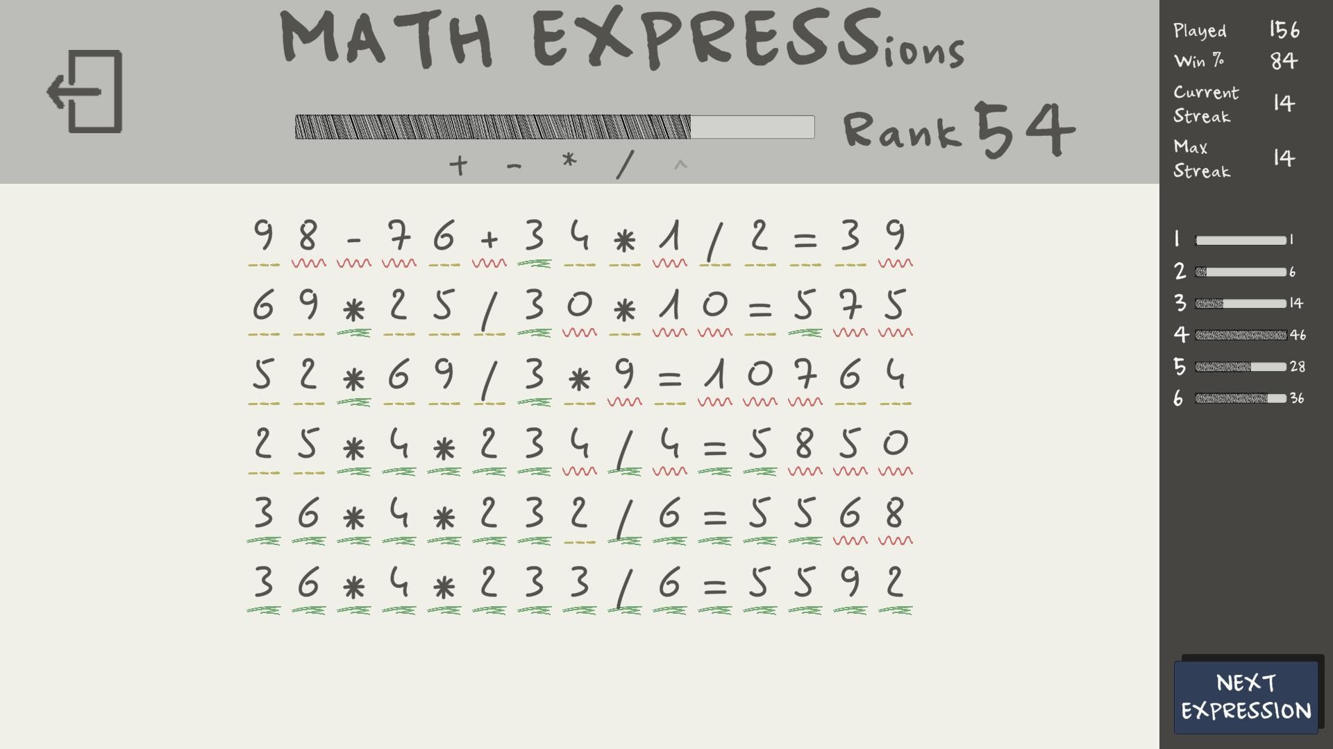 Math Expressions