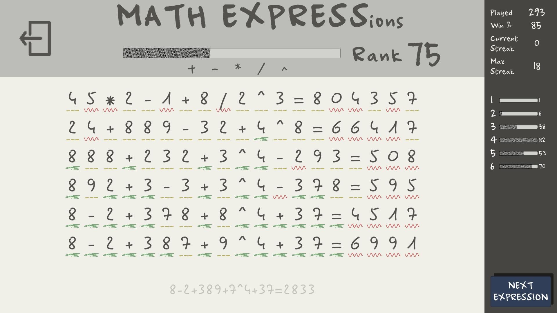 Math Expressions
