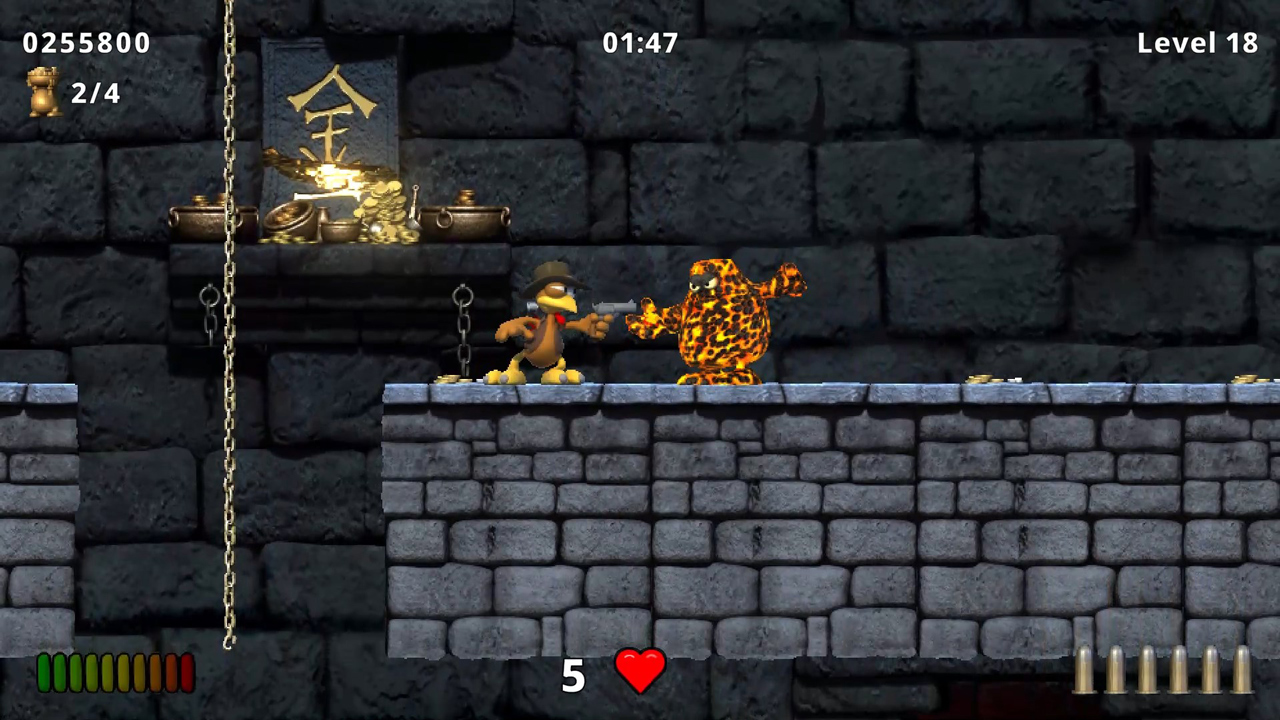 Moorhuhn Jump and Run: Traps and Treasures 2