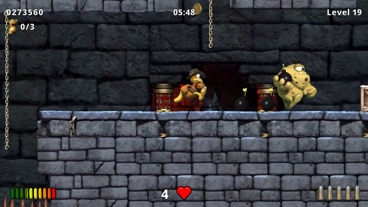 Moorhuhn Jump and Run: Traps and Treasures 2