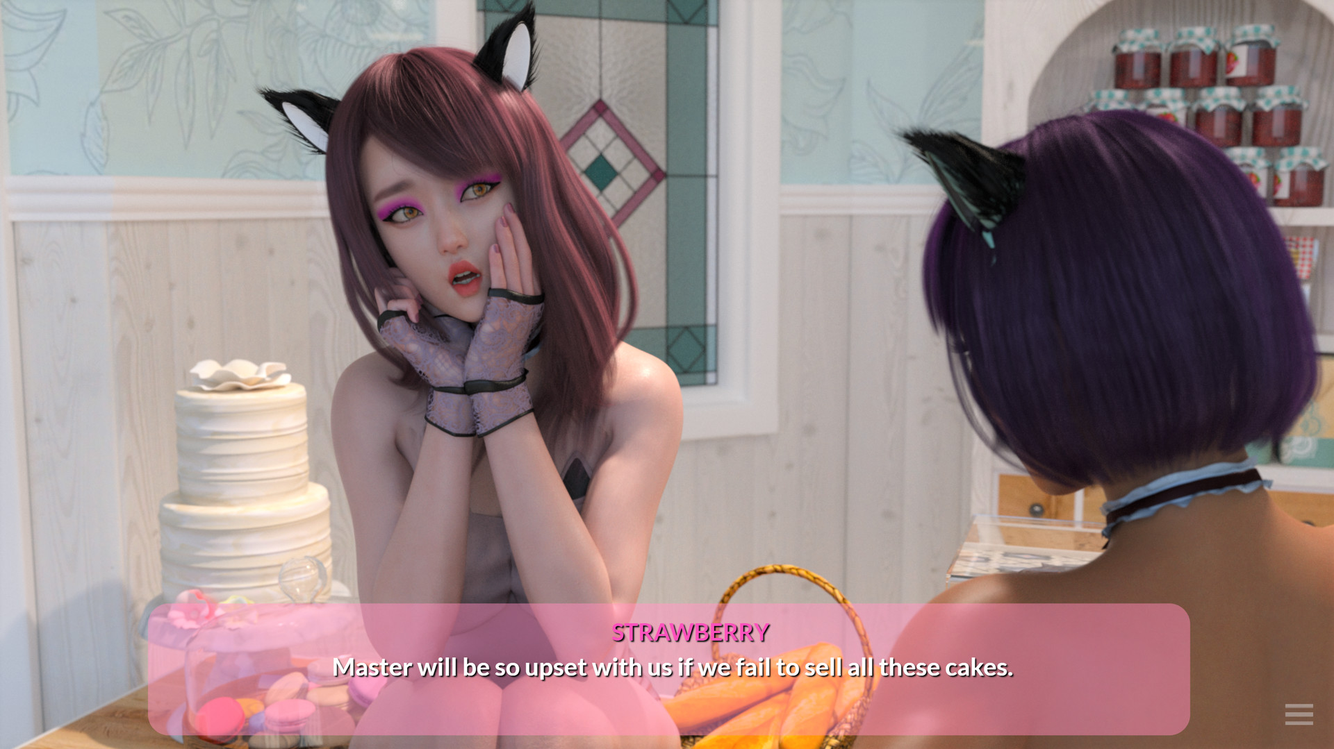Hentai Girls: Neko Pastry