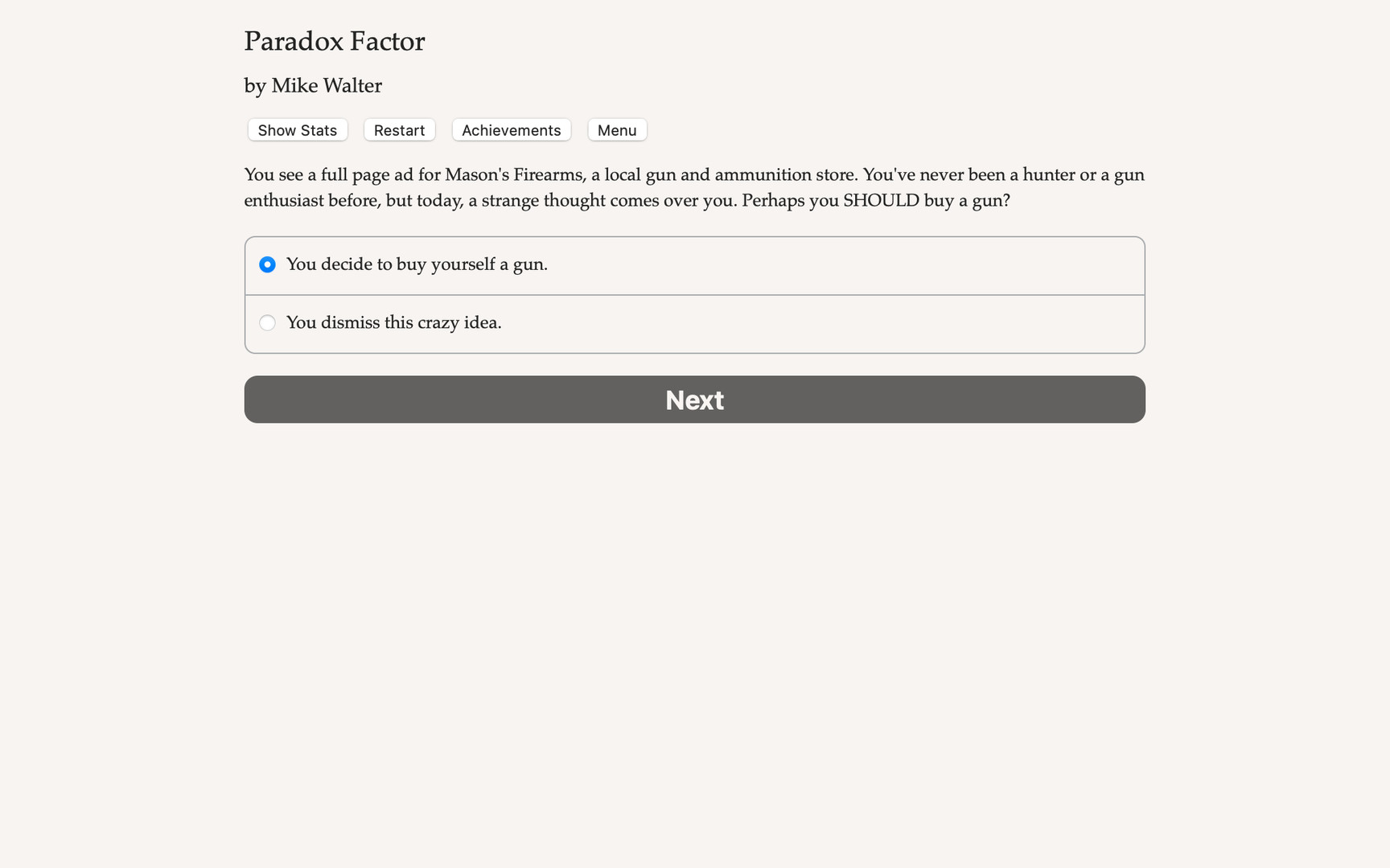Paradox Factor