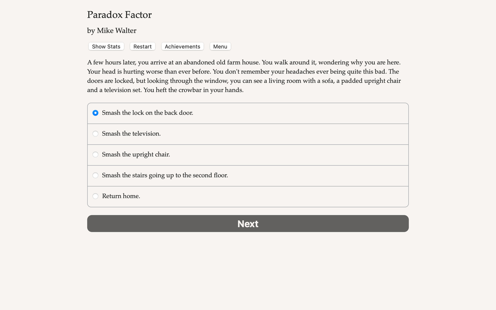 Paradox Factor