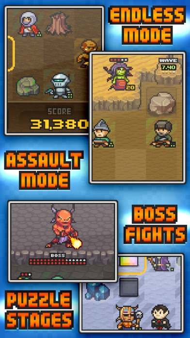 Pixel Defenders Puzzle
