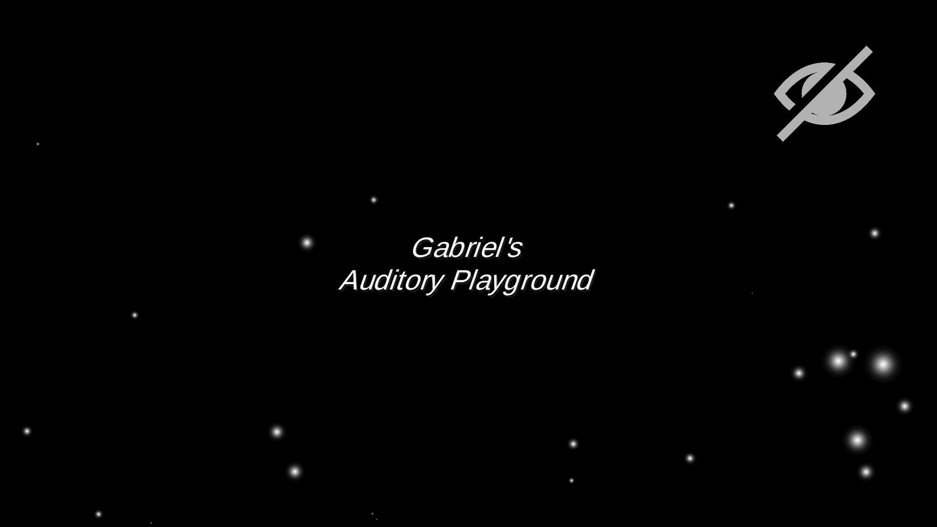 Gabriel’s Auditory Playground
