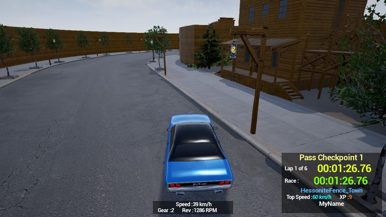 Maze Workout: Western Lost Solo Car Racer