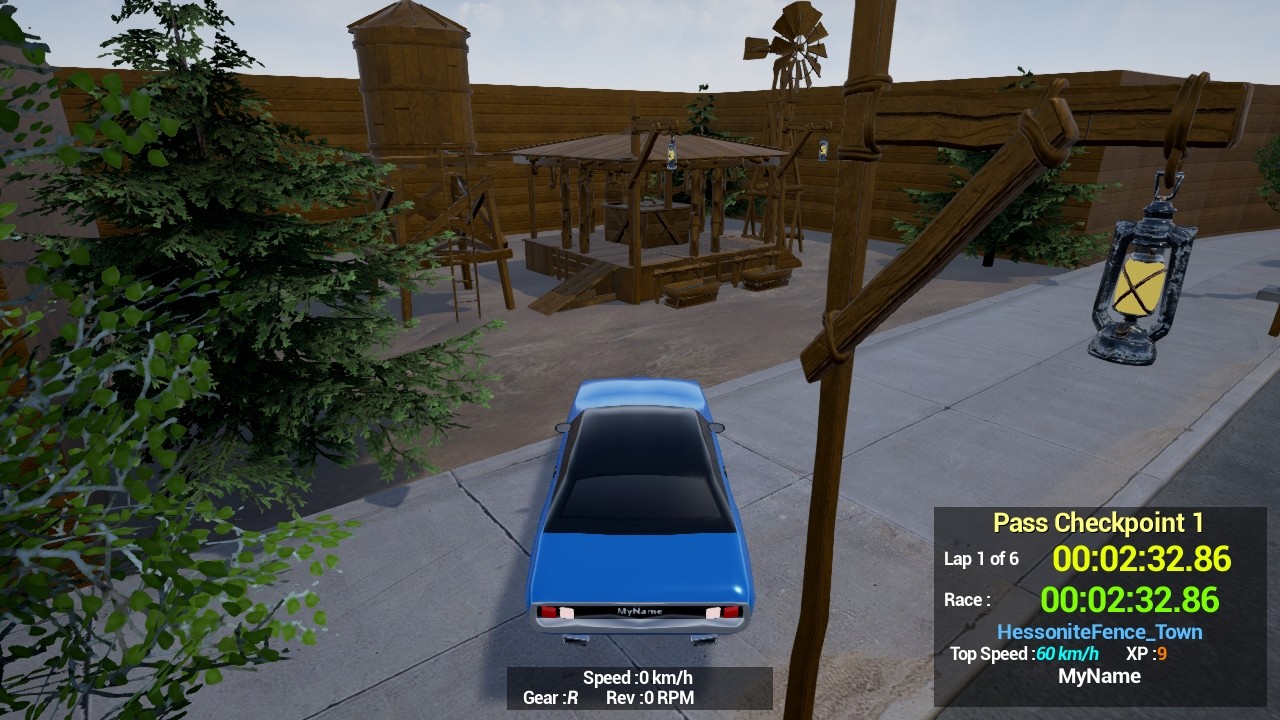 Maze Workout: Western Lost Solo Car Racer