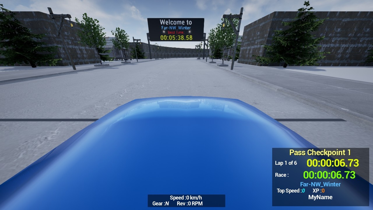 Maze Workout: Western Lost Solo Car Racer