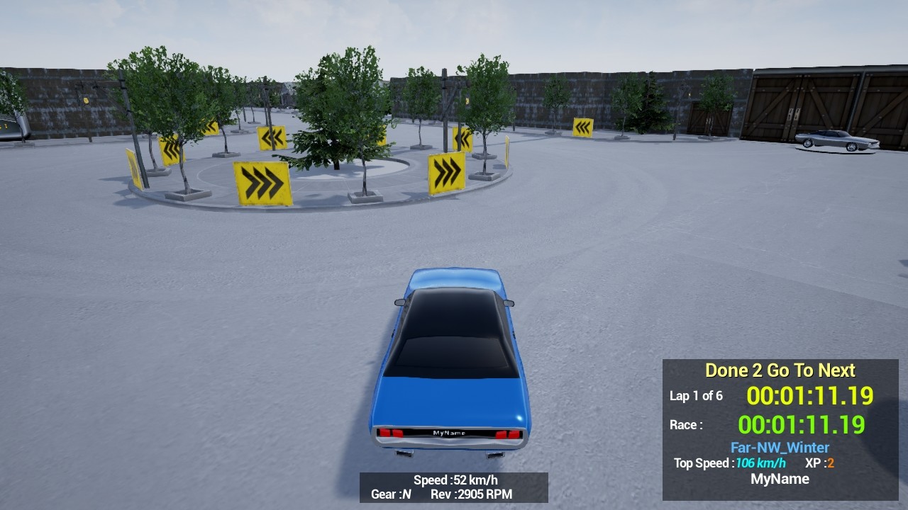 Maze Workout: Western Lost Solo Car Racer