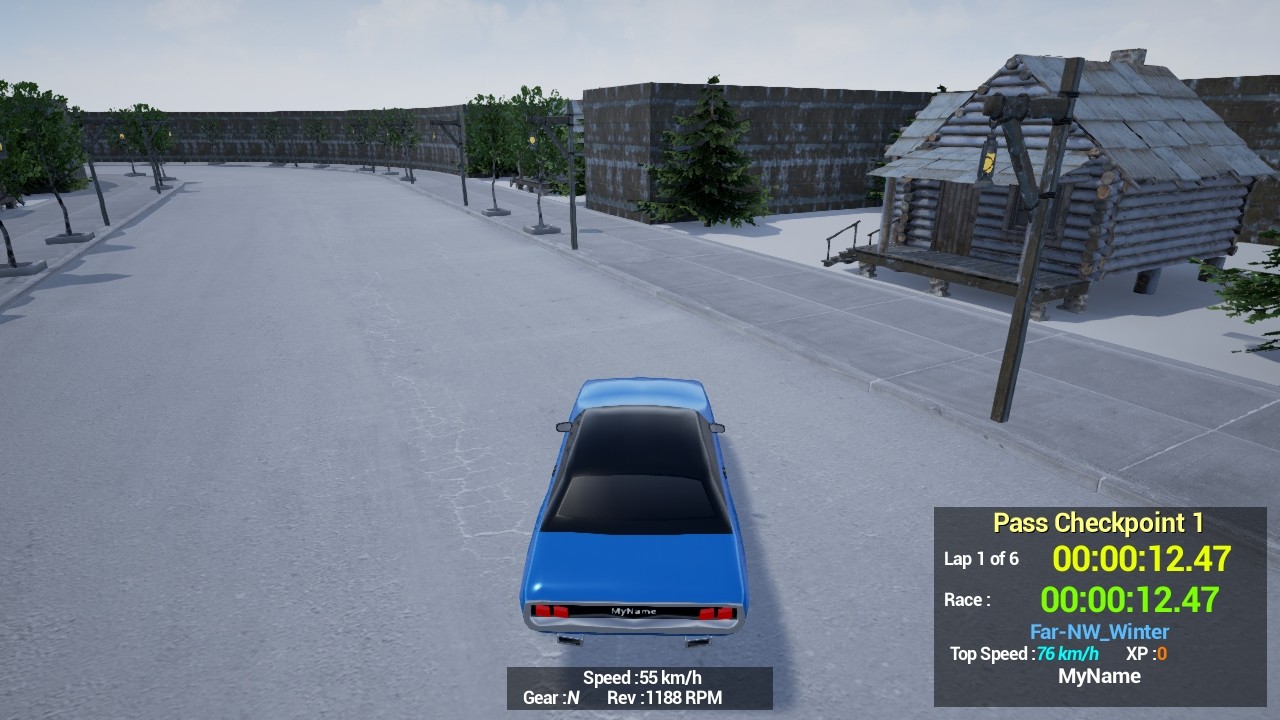 Maze Workout: Western Lost Solo Car Racer