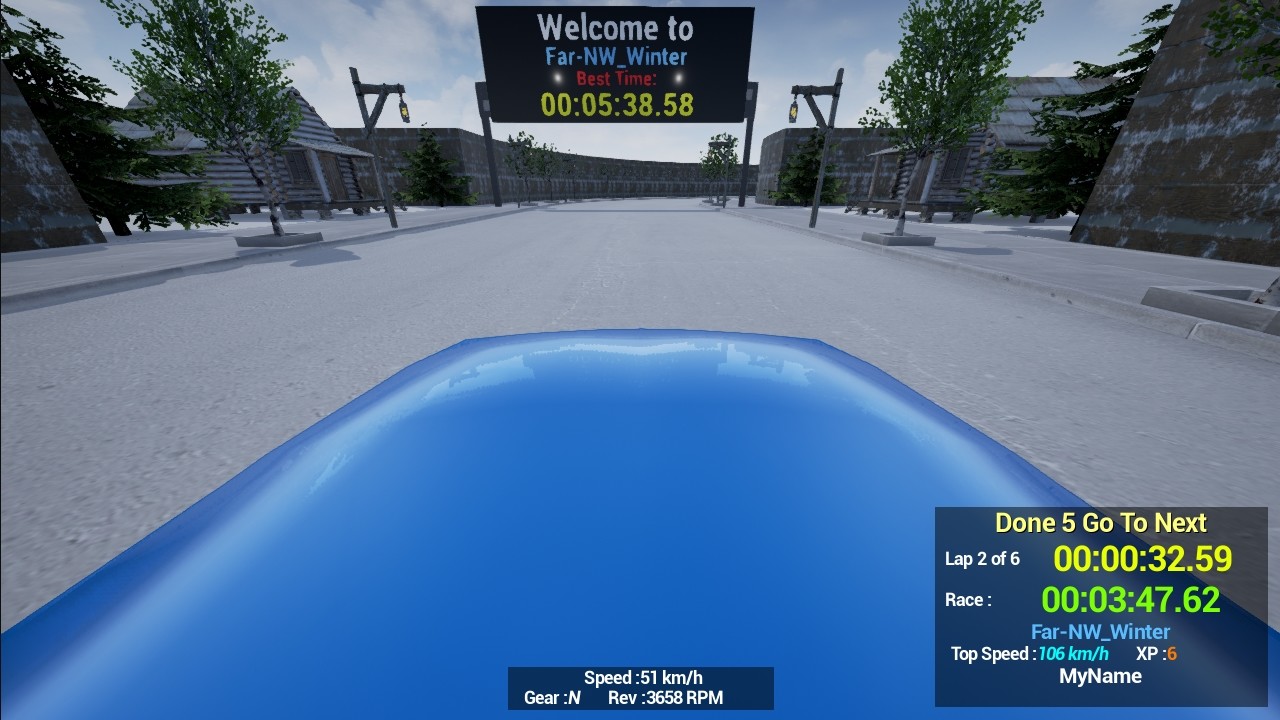 Maze Workout: Western Lost Solo Car Racer