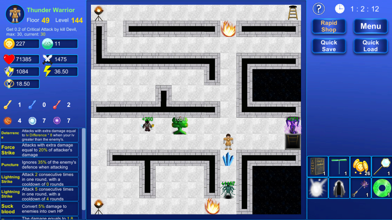 Magic Tower: Destroy the Wormhole