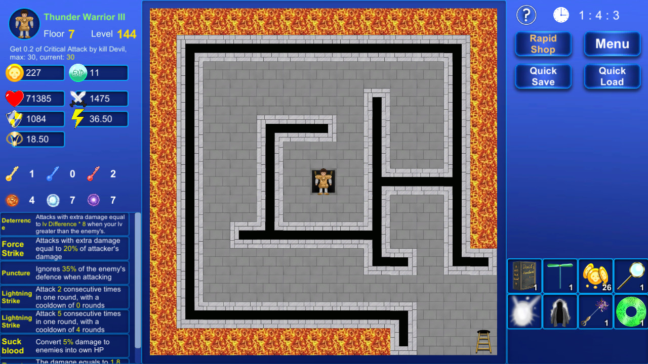 Magic Tower: Destroy the Wormhole