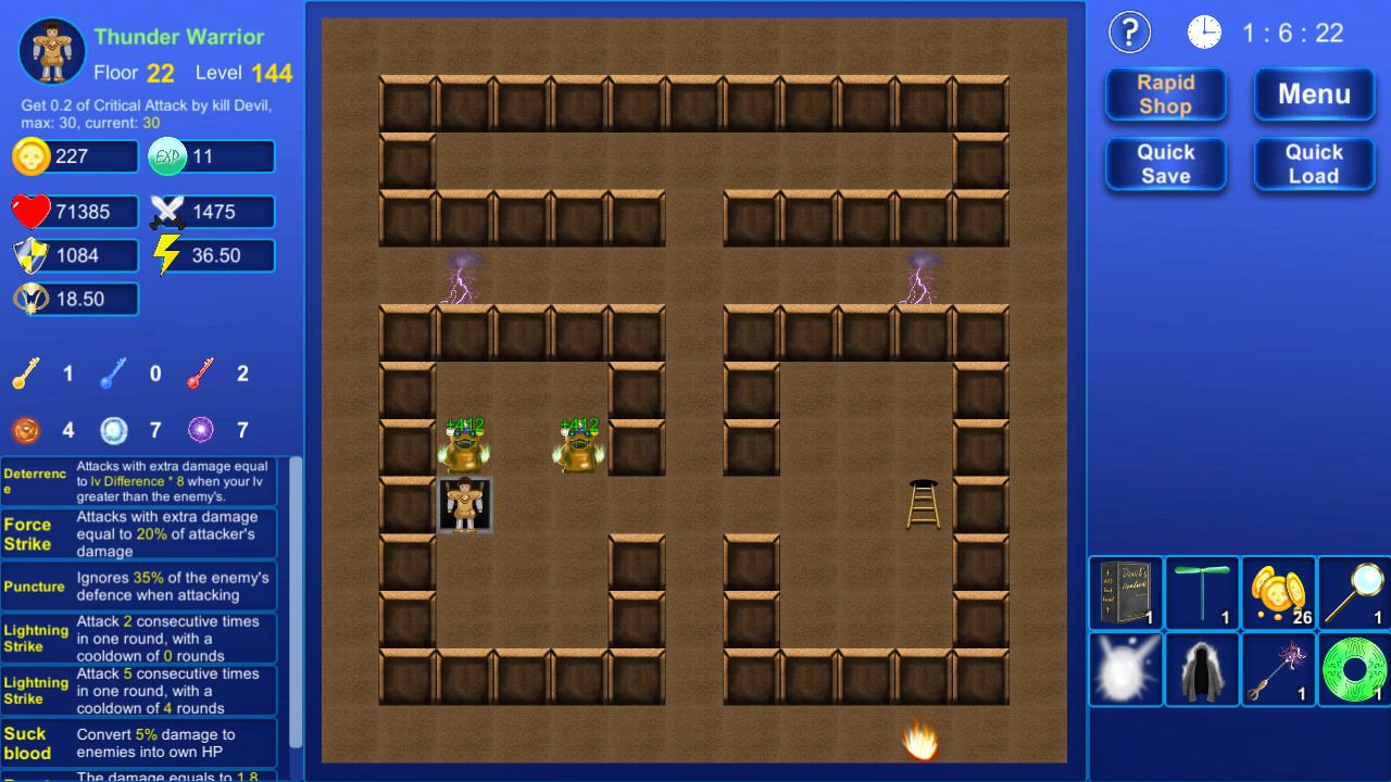 Magic Tower: Destroy the Wormhole