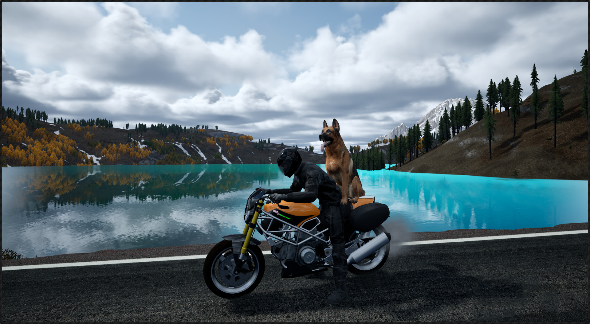 Motorcycle Travel Simulator