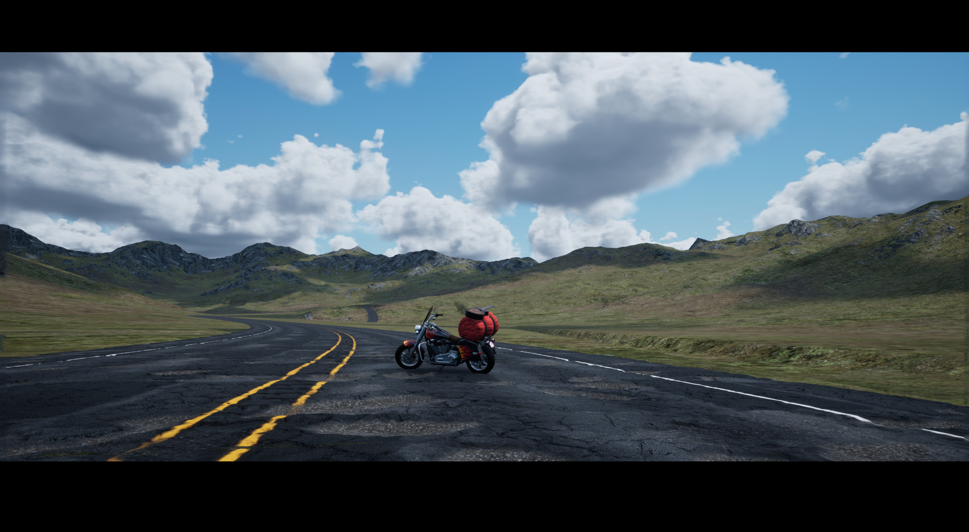 Motorcycle Travel Simulator