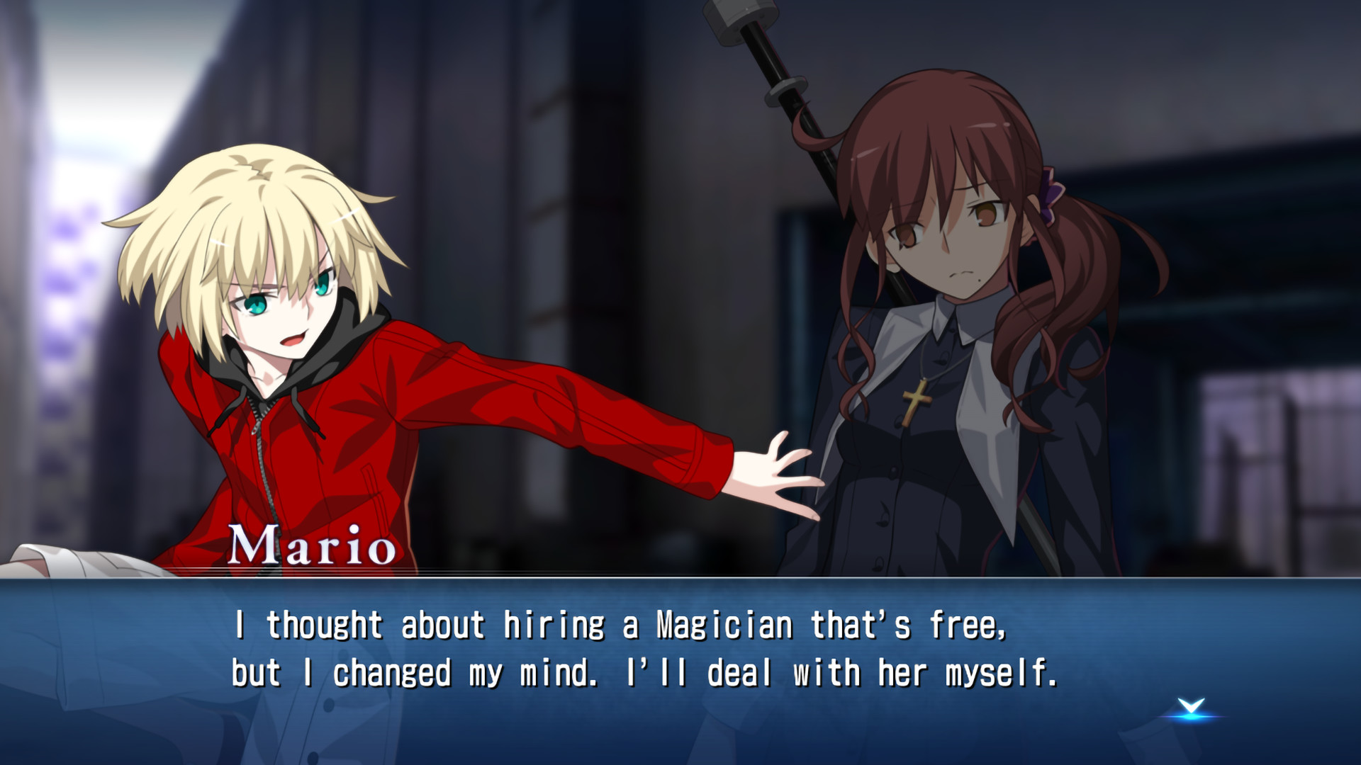 Melty Blood: Type Lumina – Mario Playable Character