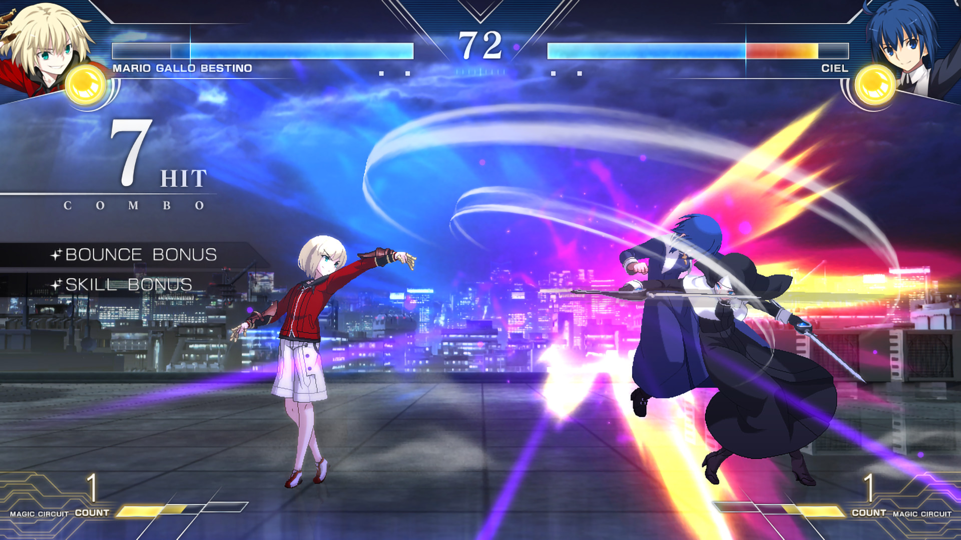 Melty Blood: Type Lumina – Mario Playable Character