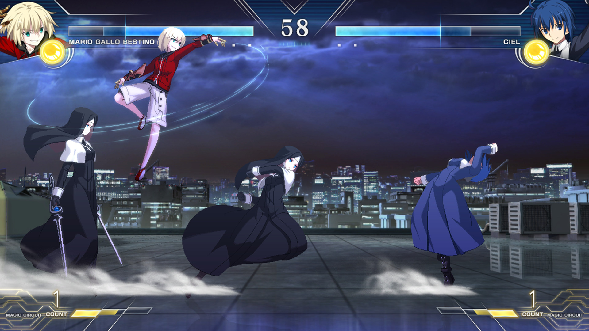 Melty Blood: Type Lumina – Mario Playable Character