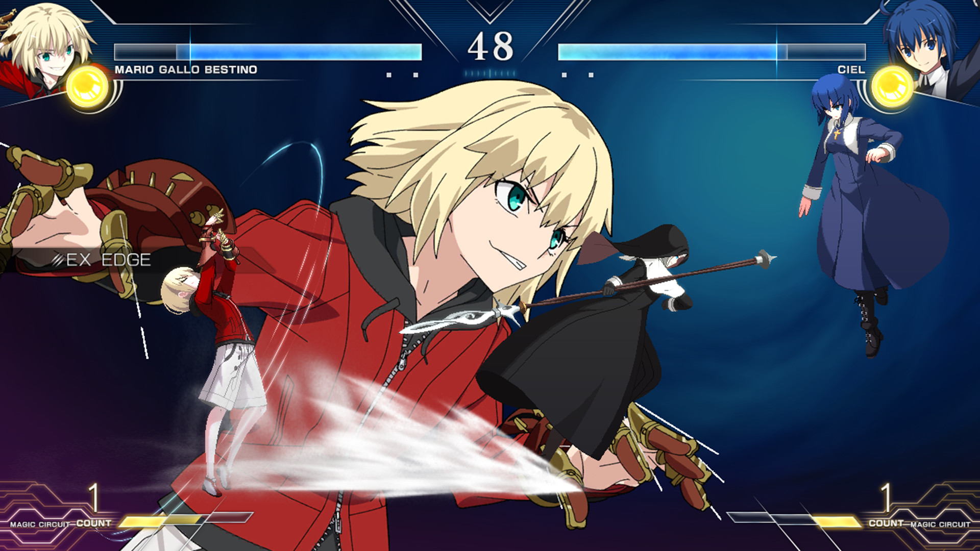 Melty Blood: Type Lumina – Mario Playable Character