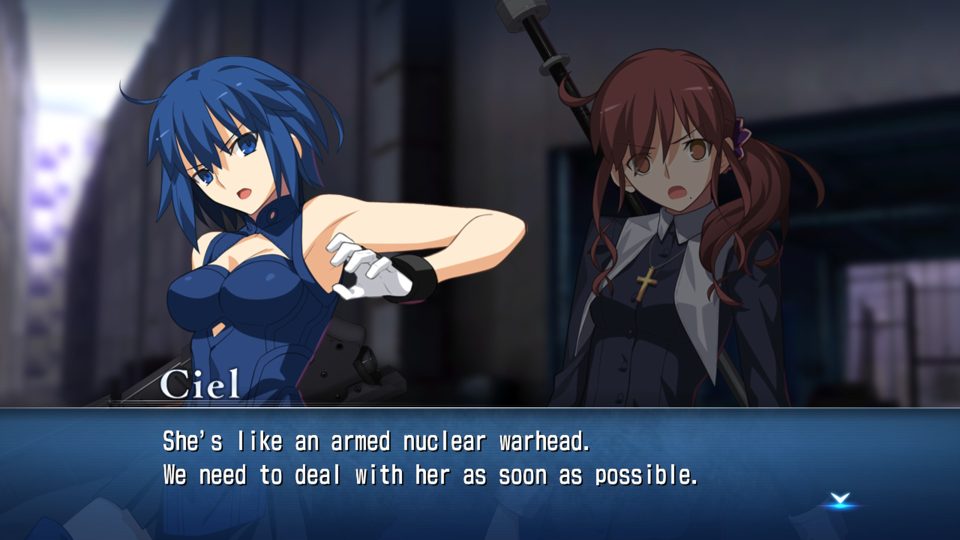 Melty Blood: Type Lumina – Powered Ciel Playable Character