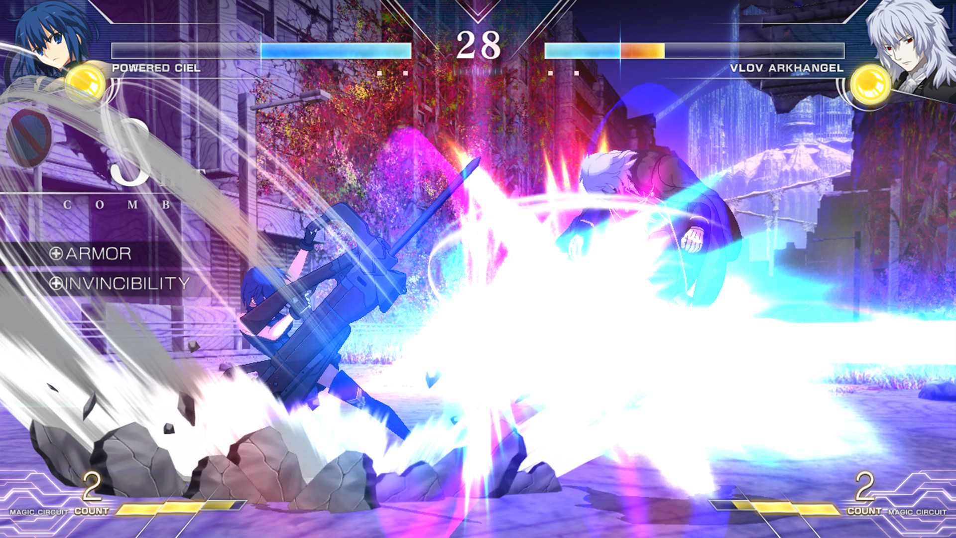 Melty Blood: Type Lumina – Powered Ciel Playable Character