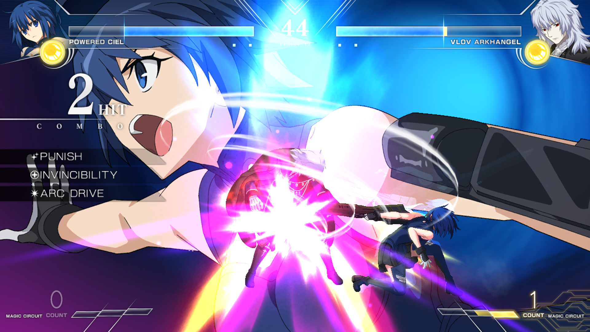 Melty Blood: Type Lumina – Powered Ciel Playable Character