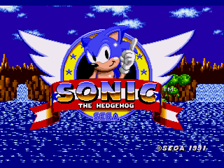 Super Sonic in Sonic the Hedgehog