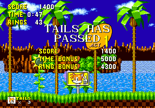 Tails in Sonic the Hedgehog