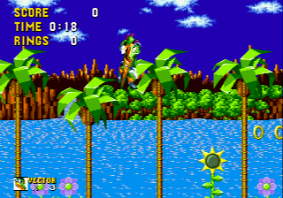 Vector the Crocodile in Sonic the Hedgehog