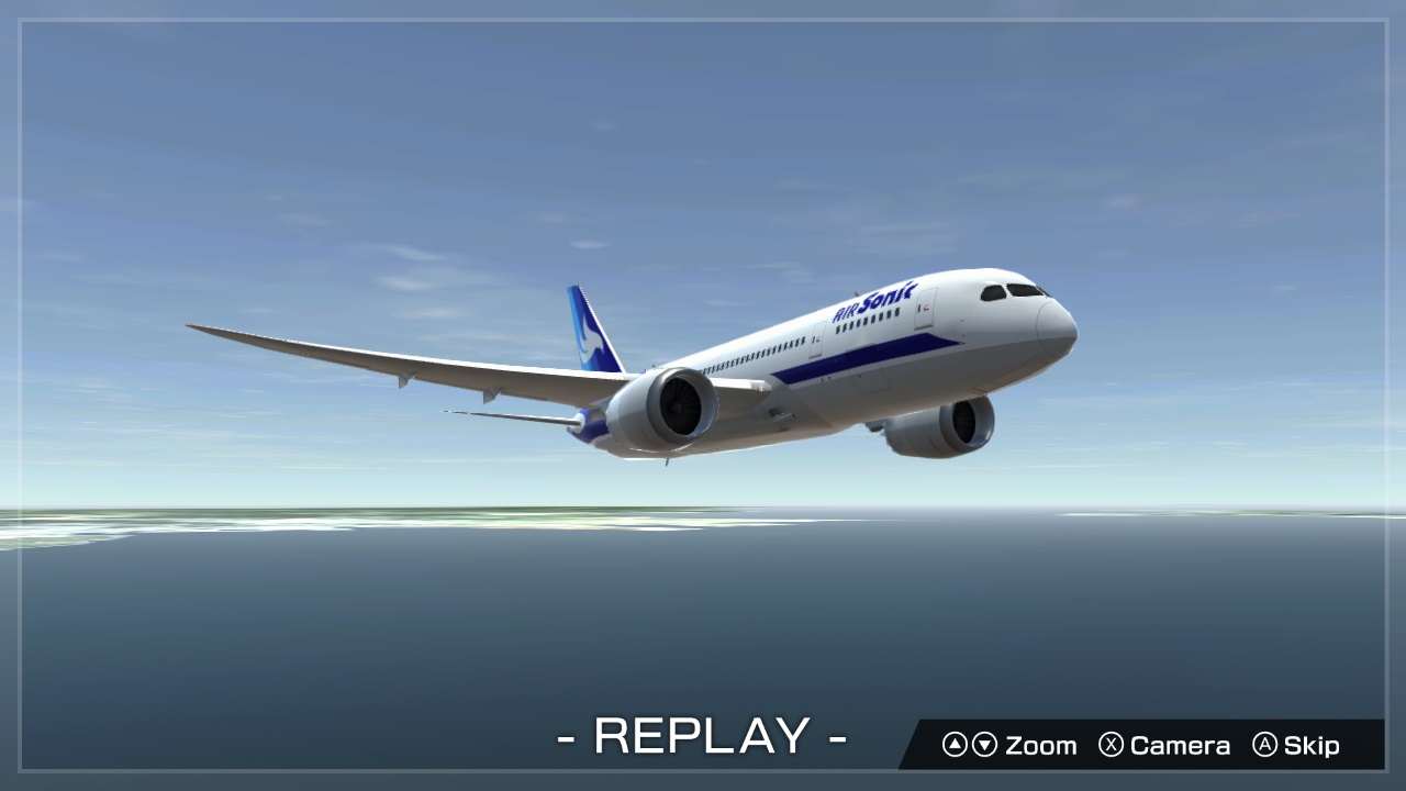 Landing Hero: Haneda x 787