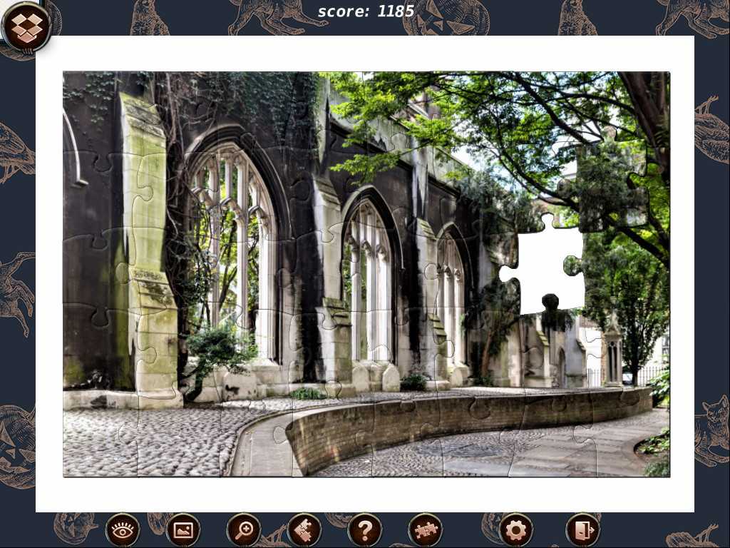 1001 Black Raven Jigsaw